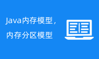 Java内存模型，内存分区模型