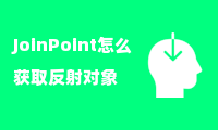 JoinPoint怎么获取反射对象