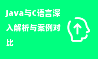 Java与C语言深入解析与案例对比