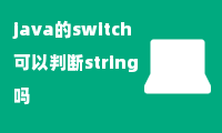 java的switch可以判断string吗