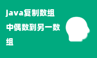 java复制数组中偶数到另一数组