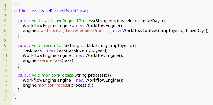 java oa系统工作流框架